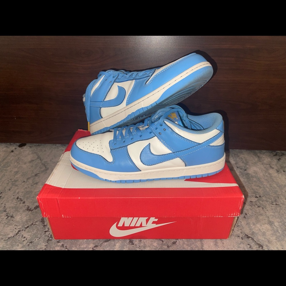 Nike Retro UCLA dunks blue/yellow/white